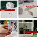 Penteadeira Camarim 7 Gavetas com Espelho e Kit LED - 100% MDF Branco [Iluminação 3 Tons]